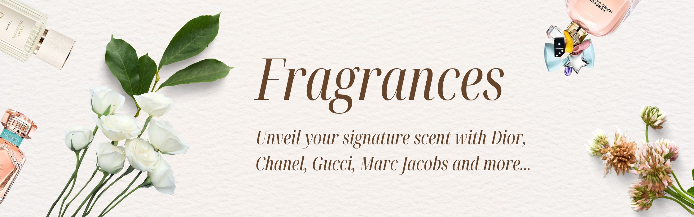 Fragrances Banner