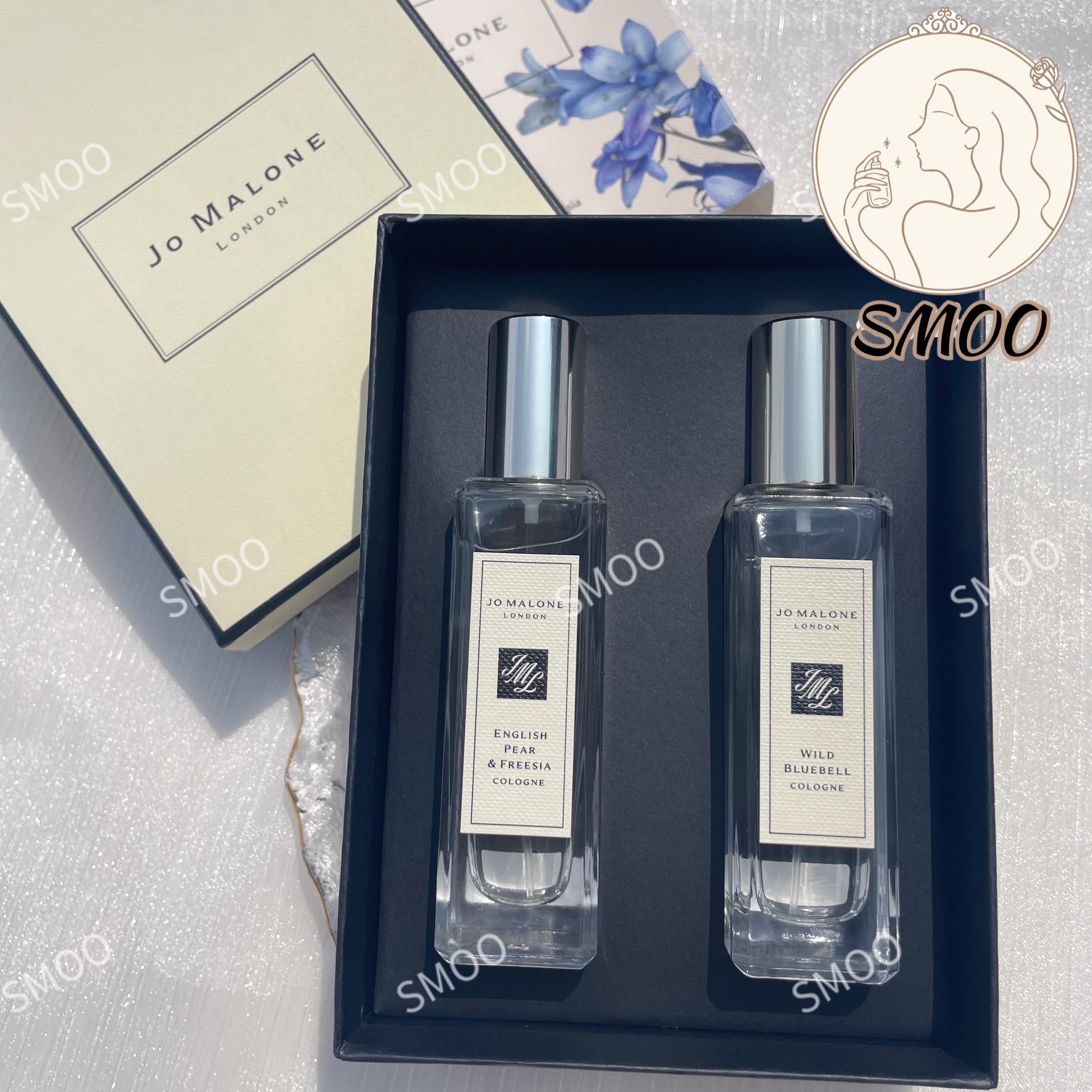 Jo Malone Wild Bluebell + English Pear & Freesia Cologne 30ml*2pcs