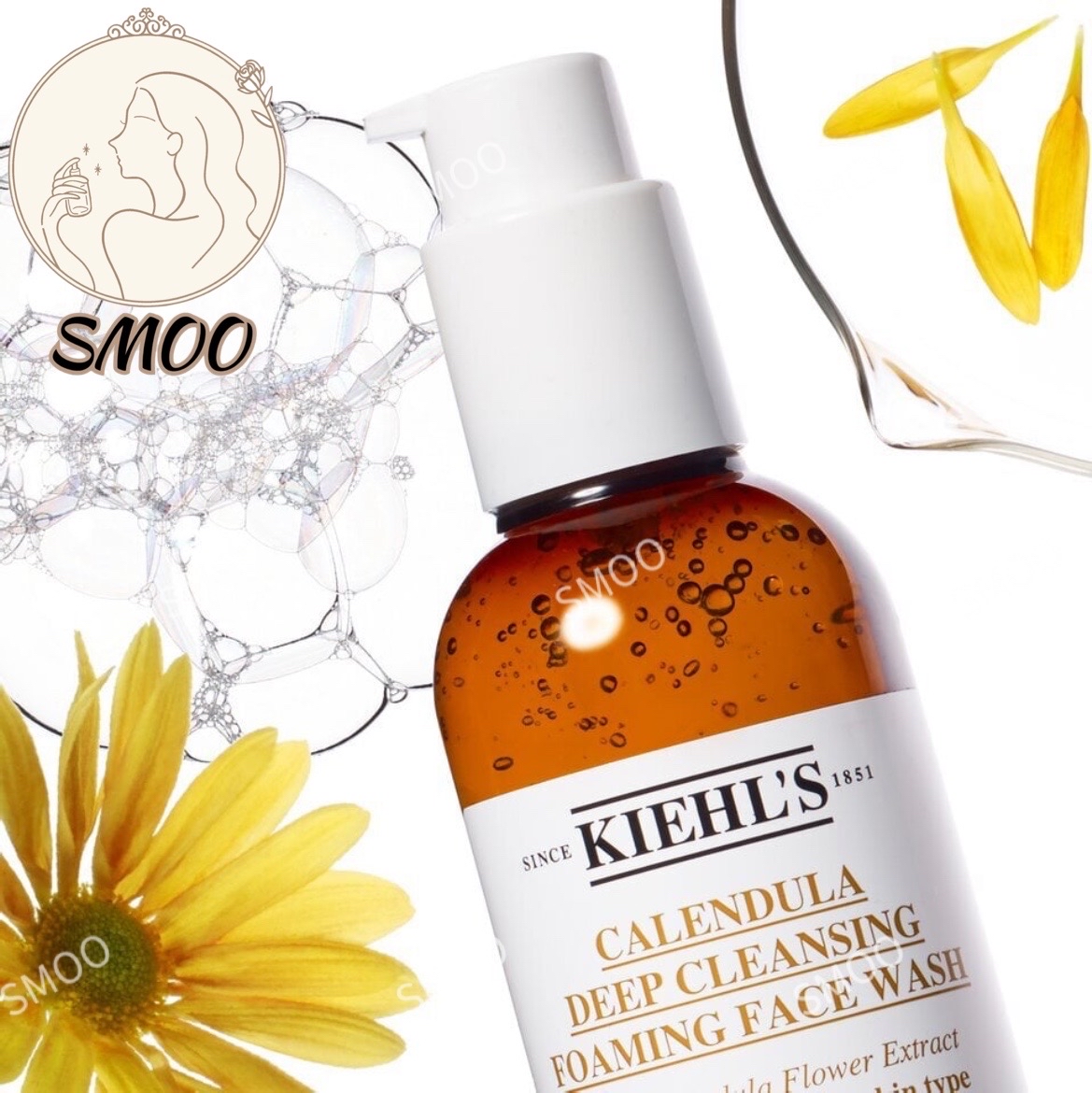 KIEHL'S CALENDULA DEEP CLEANSING FOAMING FACE WASH