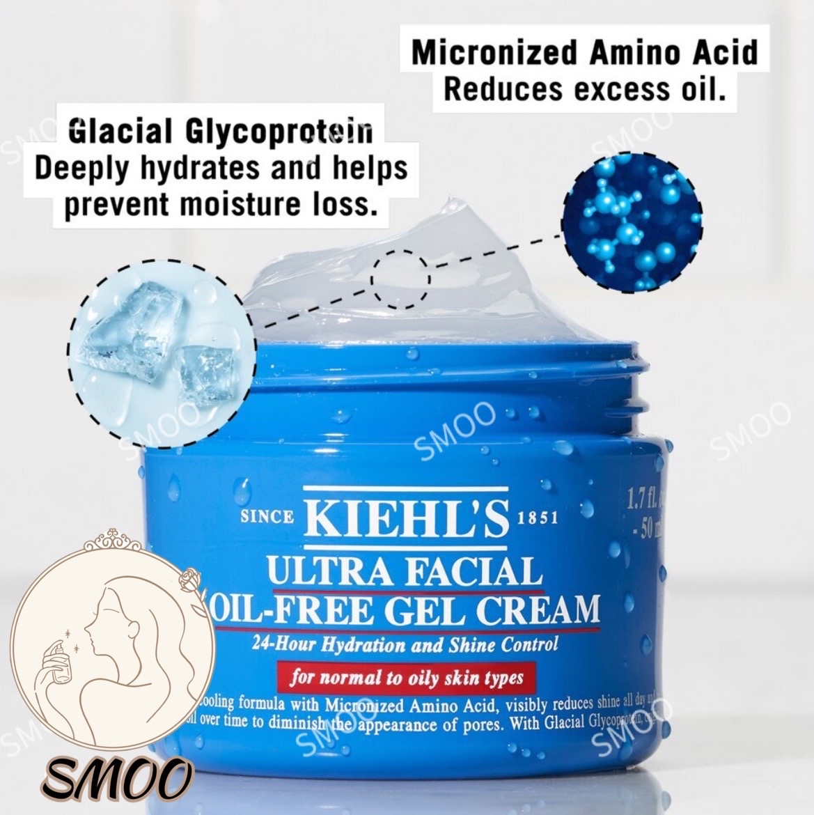 KEHL'S ULTRA FACIAL OIL-FREE GEL CREAM 125ml