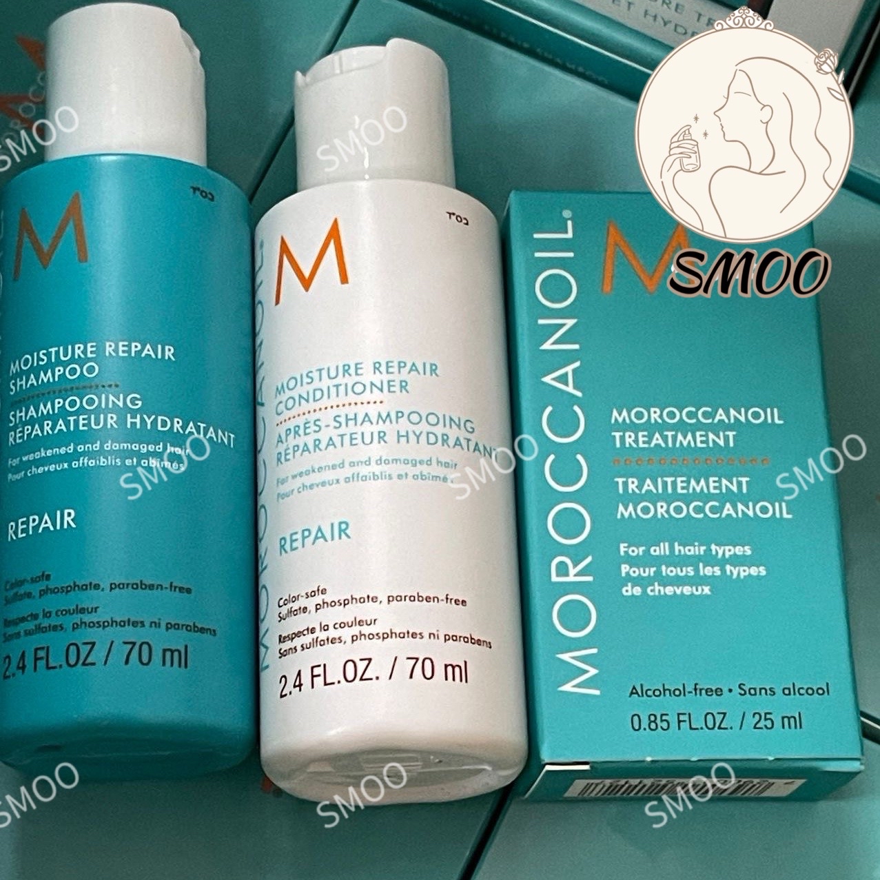 Moroccanoil Repair & Moisture Travel Kit